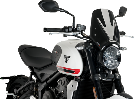 New Generation Windscreen - Black - Trident 660 2021 - 2024