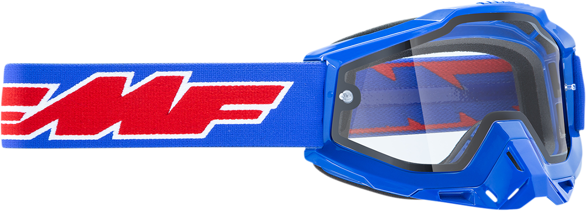 PowerBomb Enduro Goggles - Rocket - Blue - Clear