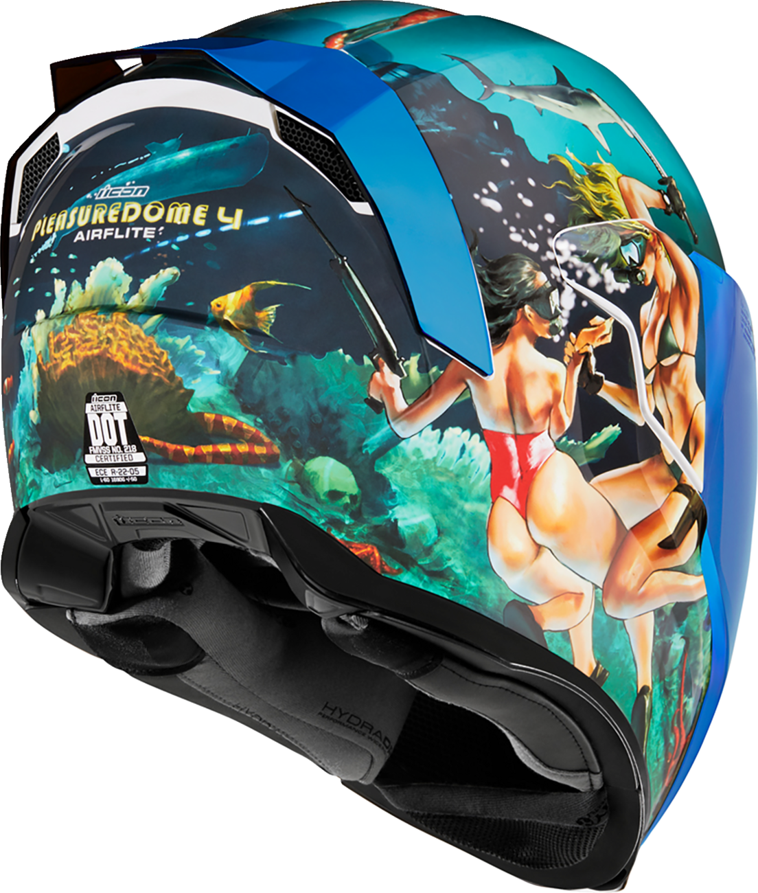 Airflite™ Helmet - Pleasuredome4 - Blue - 3XL