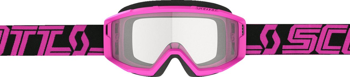 Primal Goggles - Pink/Black - Clear