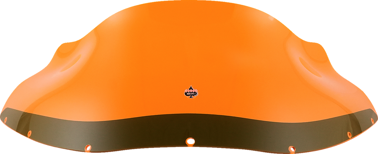 Kolor Flare™ Windshield - 9\" - Orange Ice - FXRP