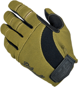 Moto Gloves - Olive/Black - XS