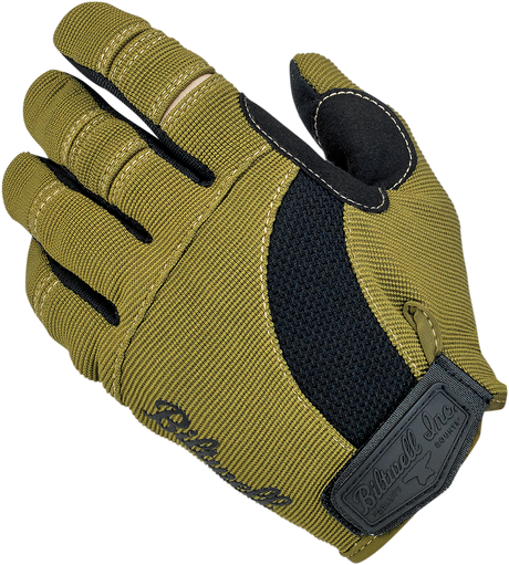 Moto Gloves - Olive/Black - Large