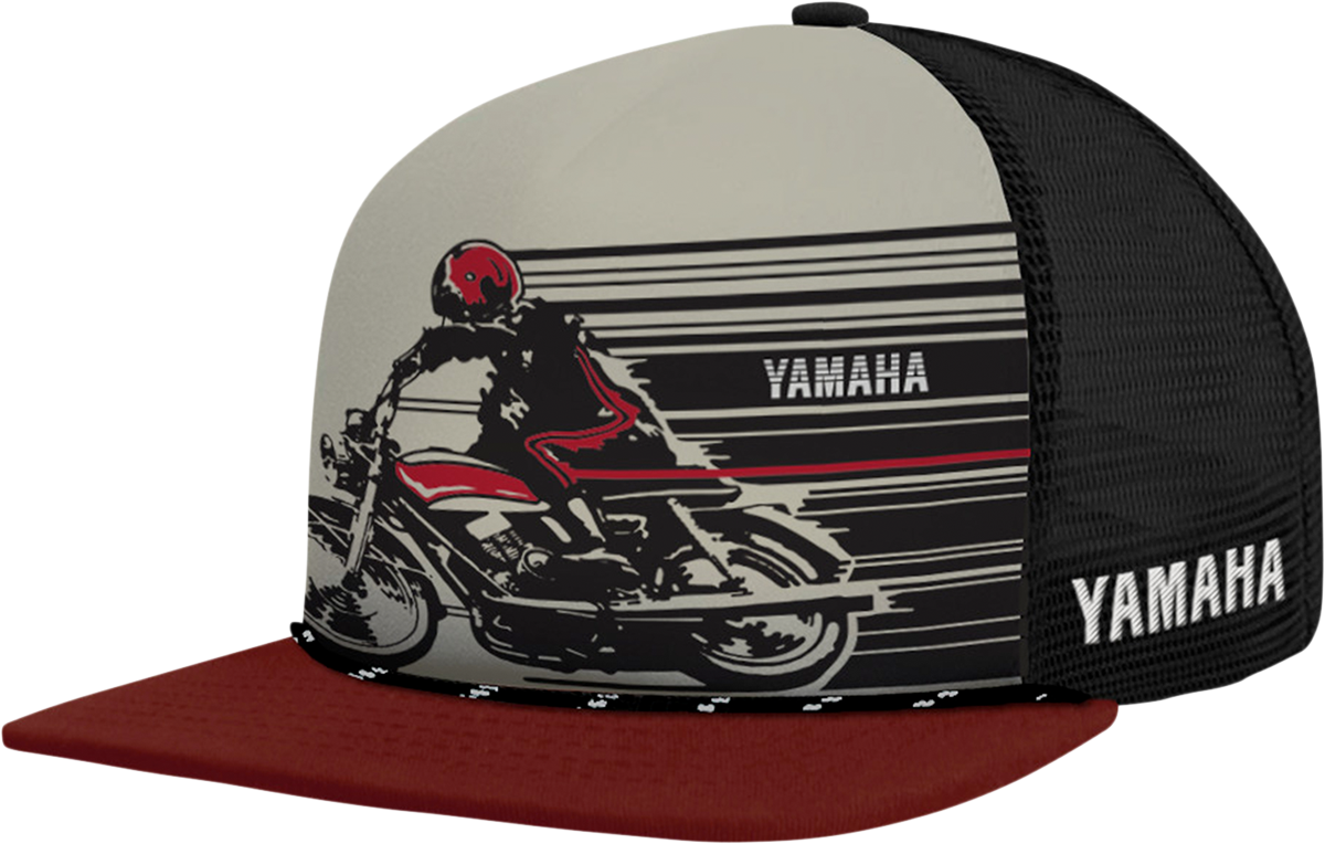 Yamaha Speed Hat - Black/Red