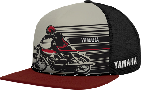 Yamaha Speed Hat - Black/Red