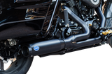 2-into-1 Qualifier Exhaust System - 49-State - Black 2017 - 2023