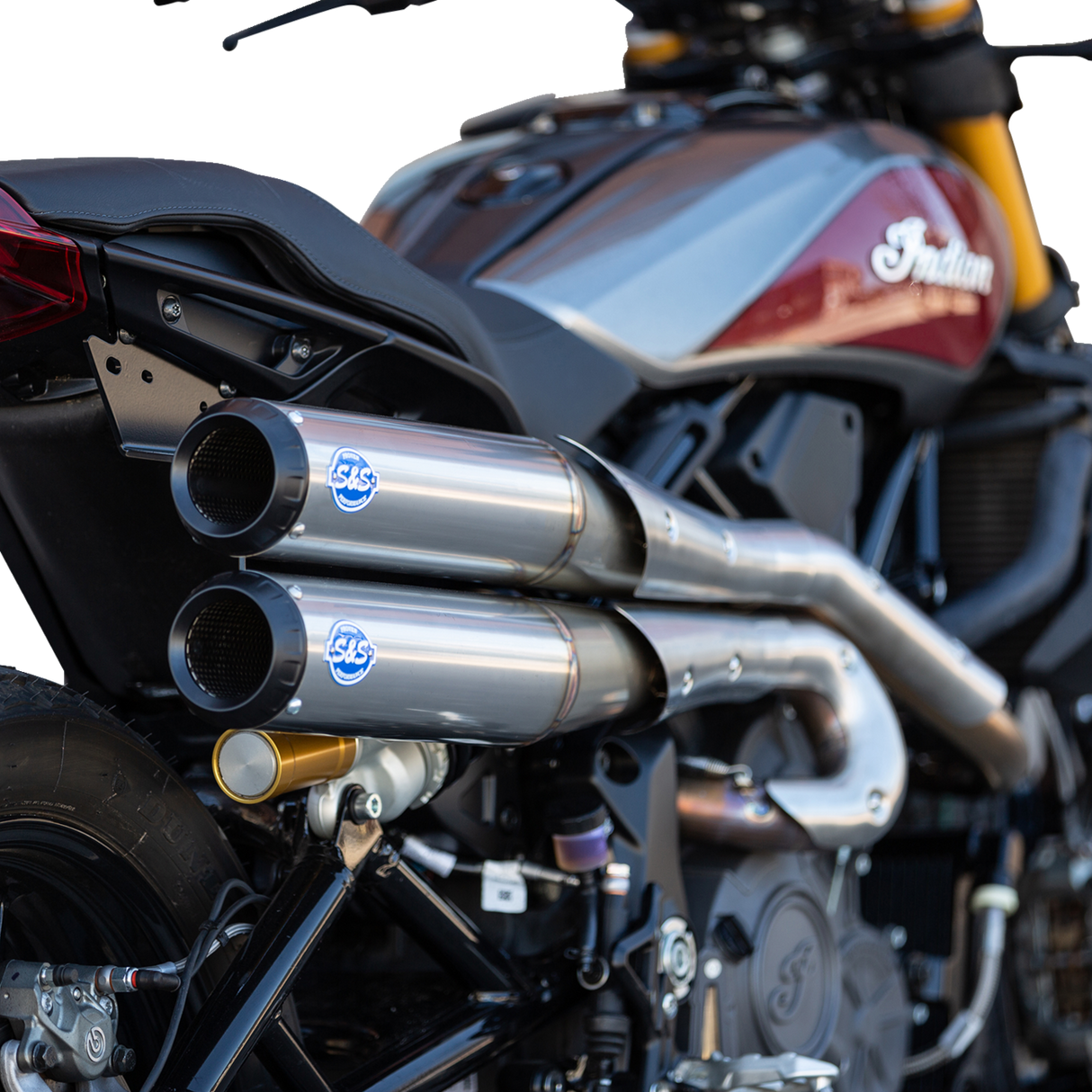 2-into-2 Grand National High-Mount Exhaust System - Race Only - Stainless Steel 2019 - 2022