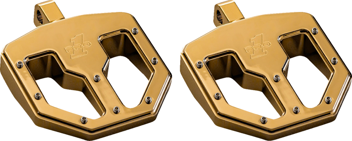 BMX V1 Footpeg - Male - Gold