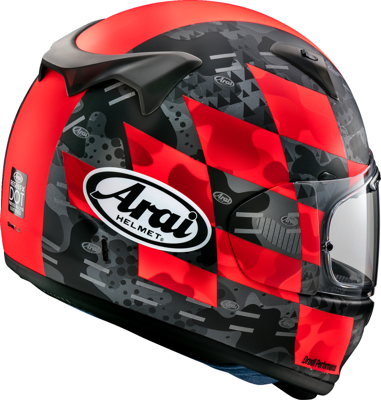 Regent-X Helmet - Patch - Red Frost - Large