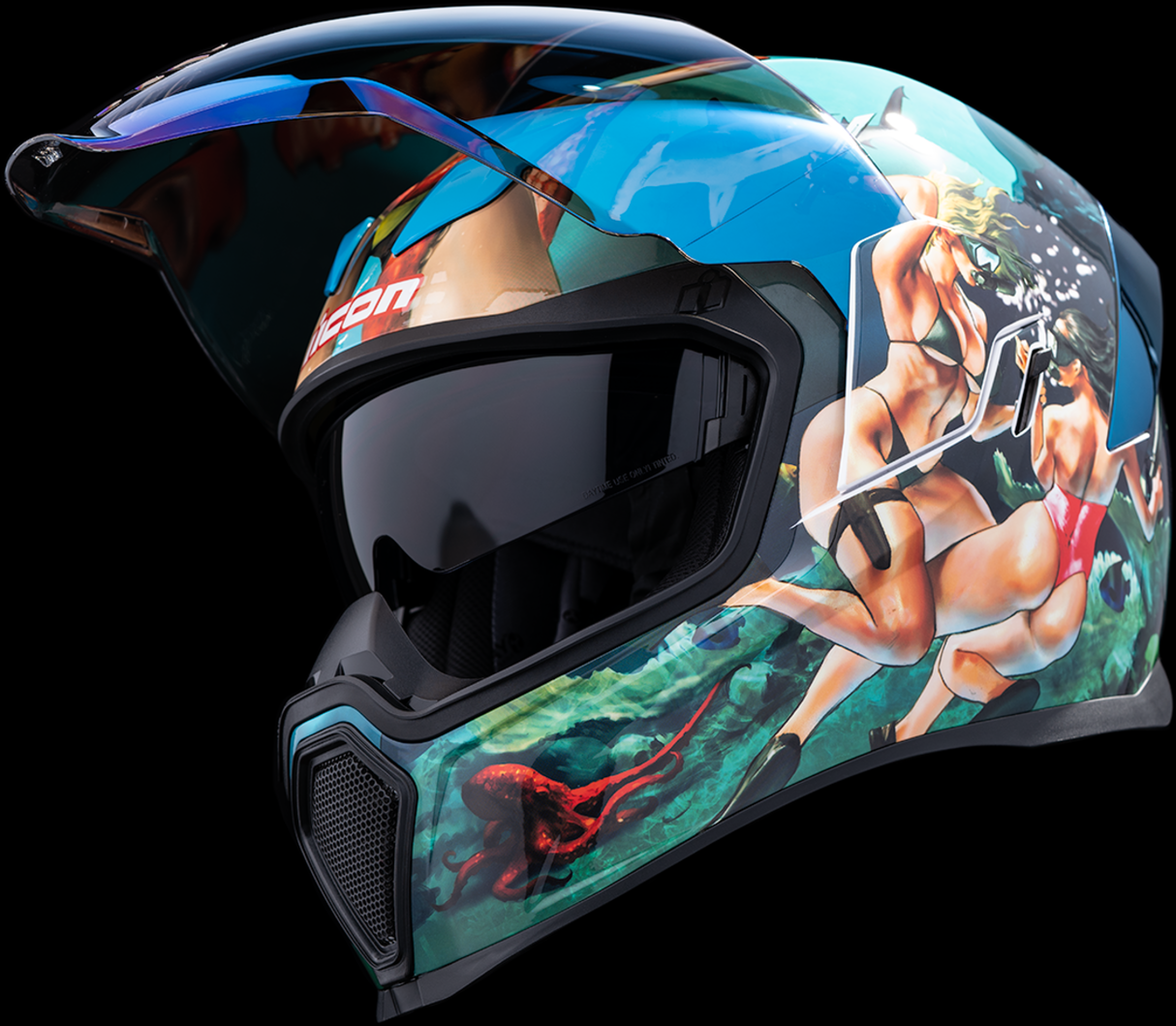 Airflite™ Helmet - Pleasuredome4 - Blue - 2XL