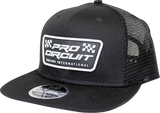 Checkered Flag Patch New Era Hat - Black