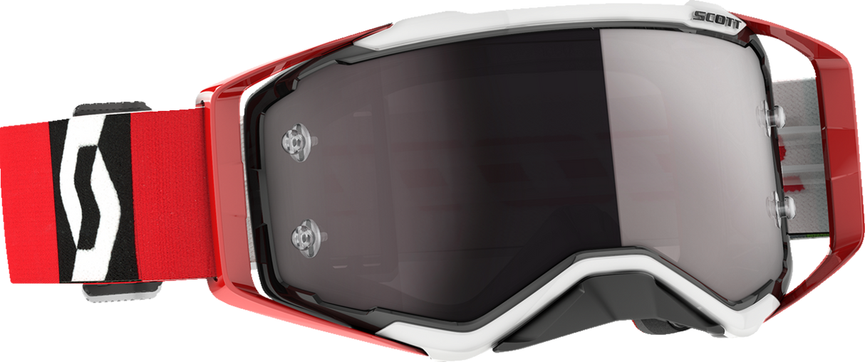 Prospect Goggles - Red/Black - Silver Chrome Works