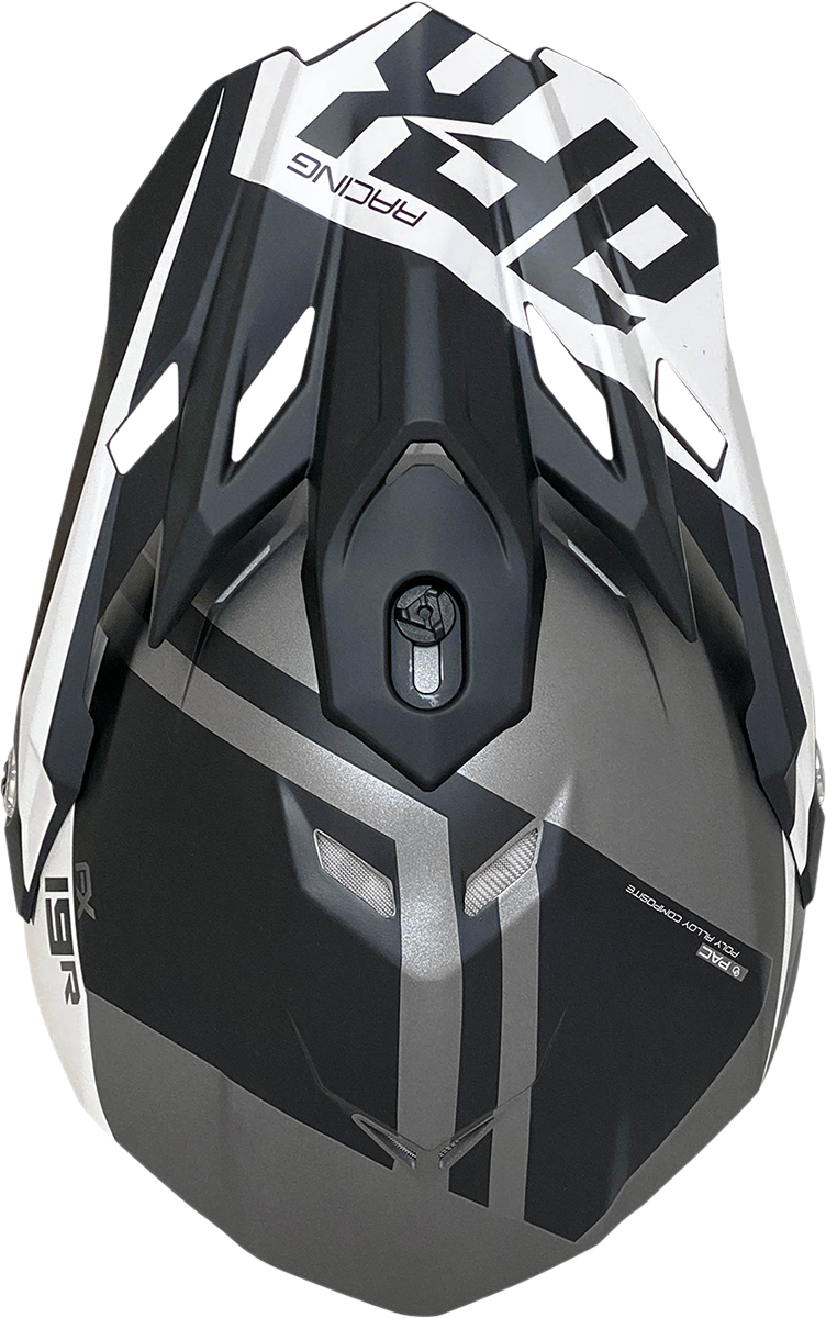 FX-19R Helmet - Racing - Frost Gray - Large