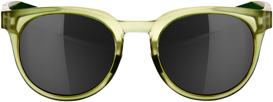 Campo Sunglasses - Olive - Black Mirror