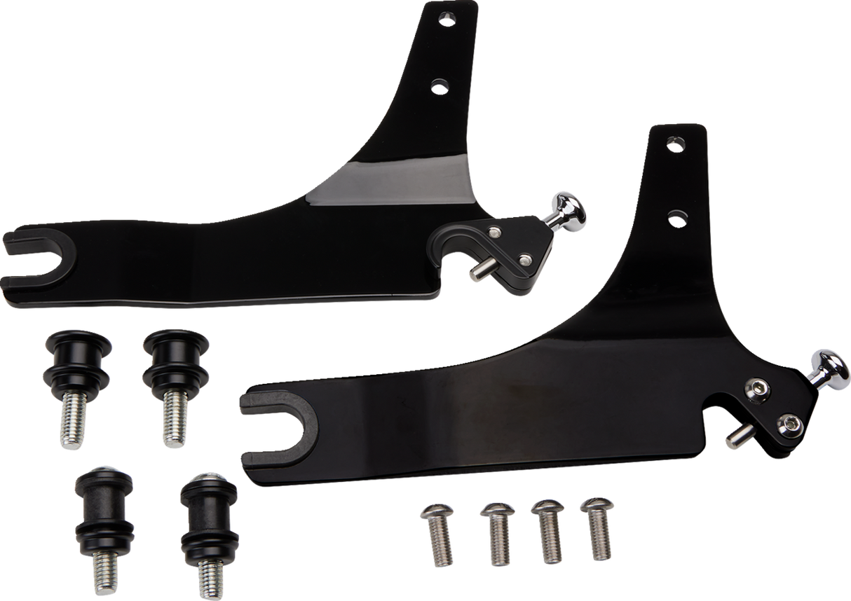 Backrest Kit - 14\" - Black - FXLR 2018 - 2020