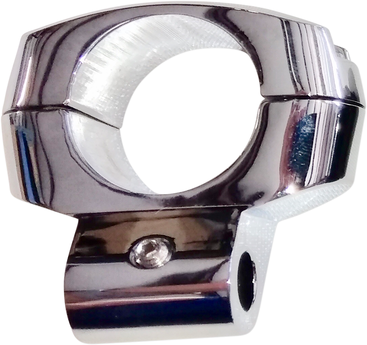 Handlebar Led Clamp - Chrome - 1\"