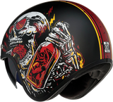 Saturn Helmet - Devil Made Me - Black/Red - Medium