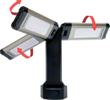 Shop Light w/Tripod - Work Area/Mobile - 2000 Lumens - Rechargeable