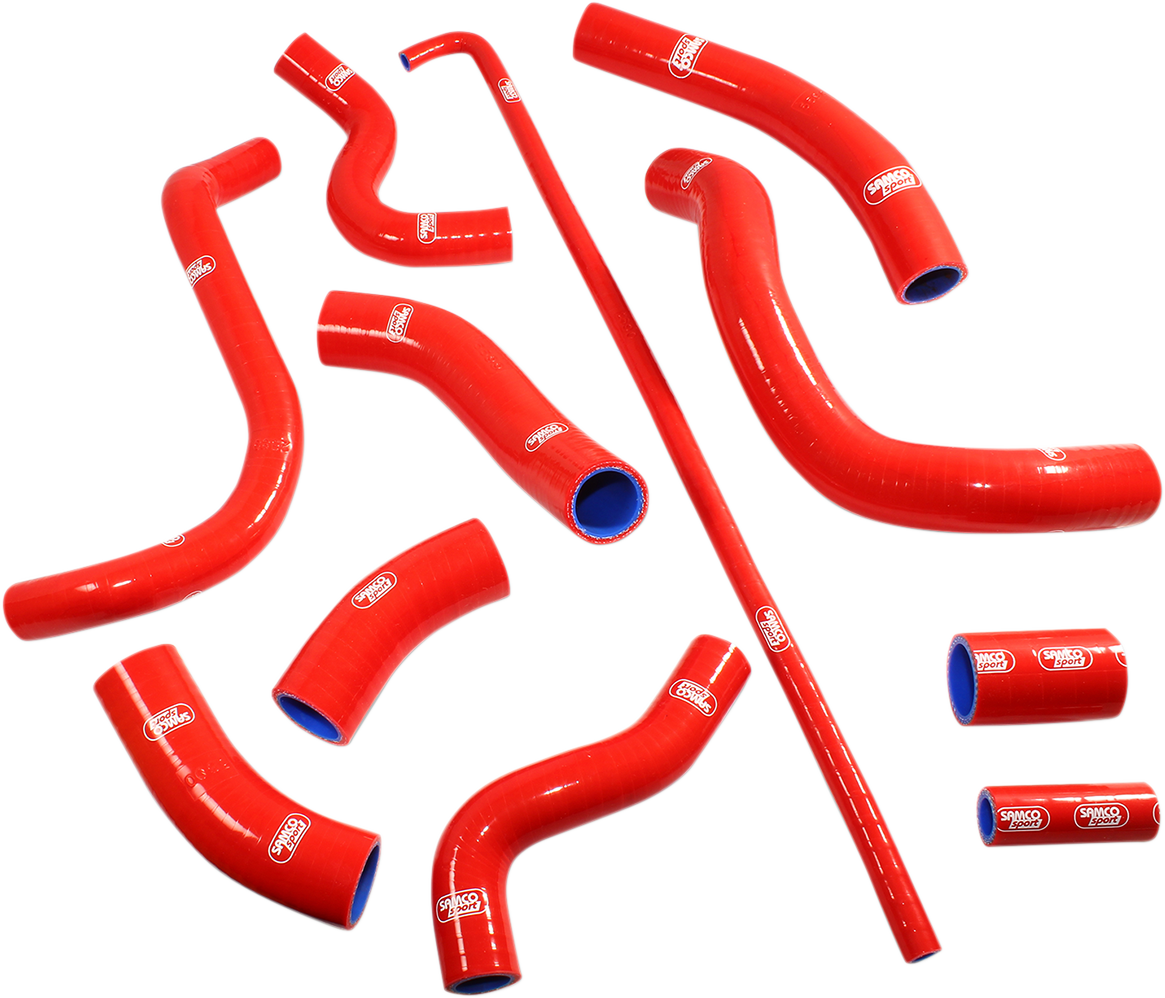 Radiator Hose Kit - Red - Honda 2012 - 2019