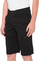 Youth Ridecamp Shorts - Black - US 22