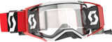 Prospect WFS Goggles - Red/Black - Clear Works