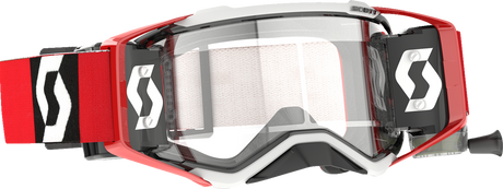 Prospect WFS Goggles - Red/Black - Clear Works