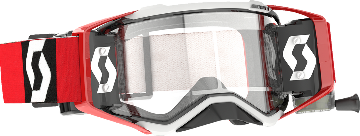 Prospect WFS Goggles - Red/Black - Clear Works