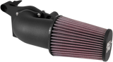 Aircharger® Intake System with Mandrel-Bent Aluminum Intake Tube Kit - Black 2017 - 2021