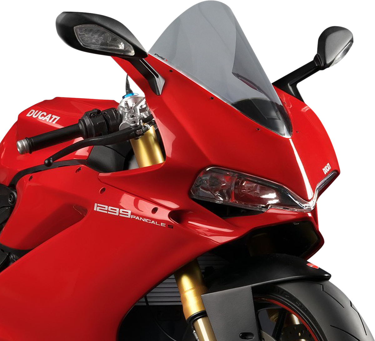 Race Windscreen - 14-1/2\" - Smoke - Panigale 2015 - 2017