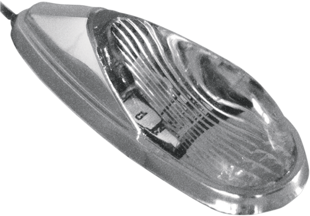 Flush-Mount LED Marker Lights - Chrome