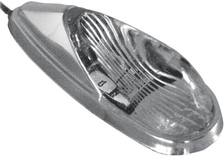 Flush-Mount LED Marker Lights - Chrome