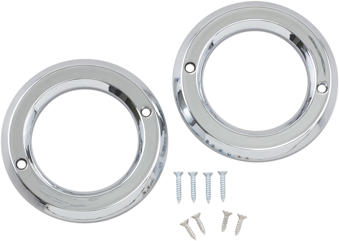 Accent Rings for Trax Fog Lights - Chrome