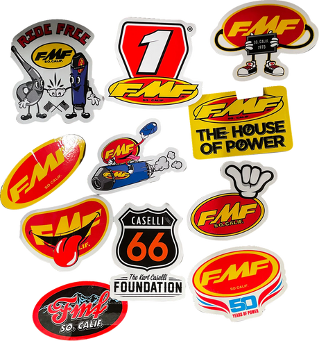 Decal Sticker Pack - Go Fast Have Fun