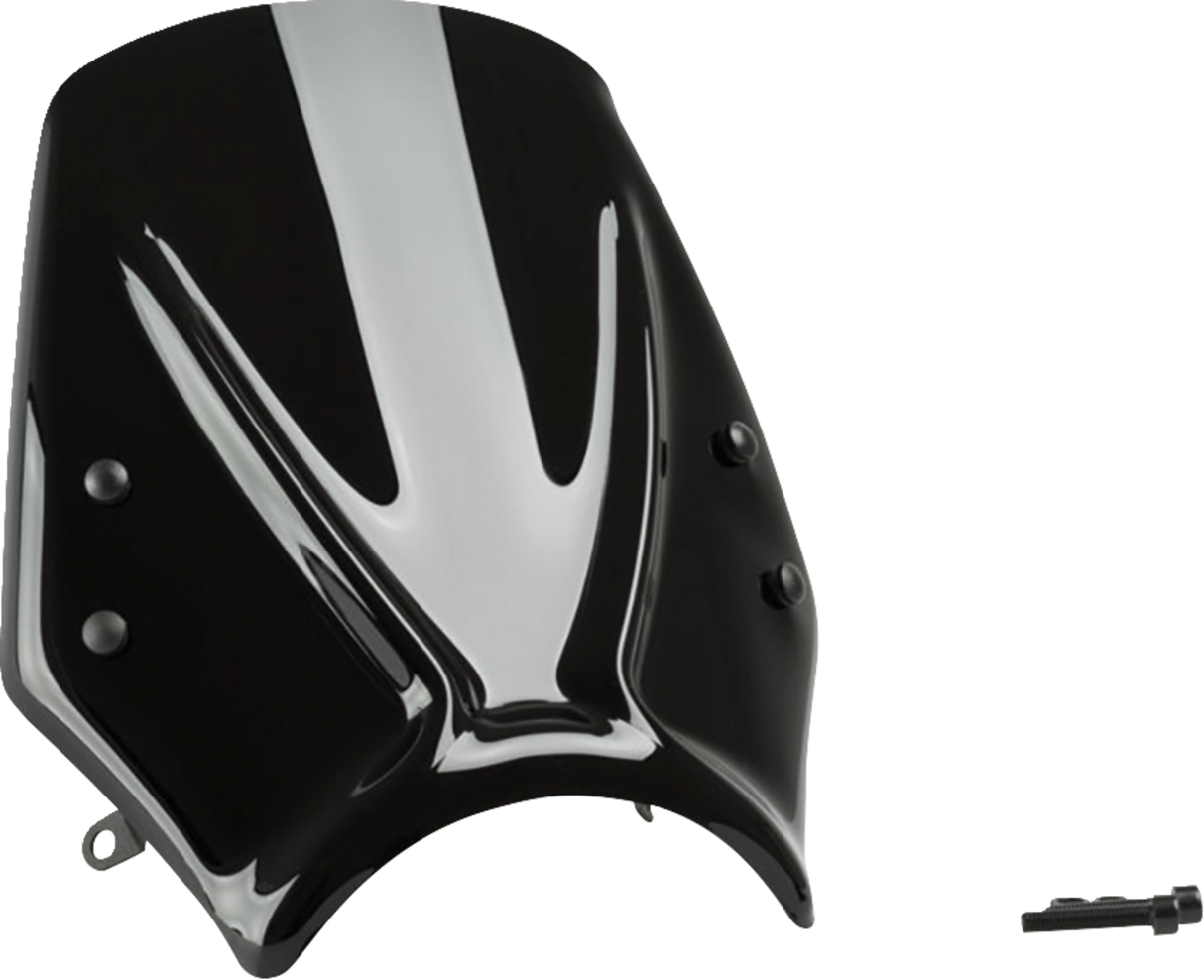 New Generation Windscreen - Black - Trident 660 2021 - 2024