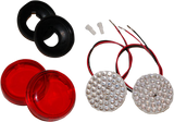 Rear Red LED Turn Signals - Indian 2014 - 2024