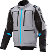 Ardent 3in1 Adventure Touring Jacket - Gray/Black/Blue - Medium