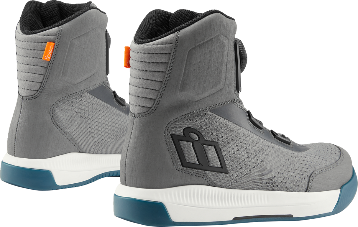 Overlord™ Vented CE Boots - Gray - Size 7