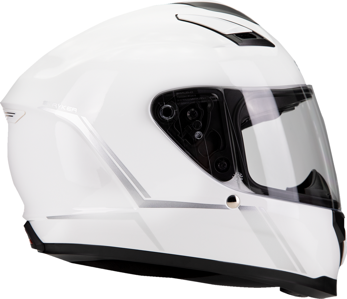 Stryker Helmet - Glossy White - Large