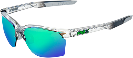 Sportcoupe Sunglasses - Gray - Green Mirror