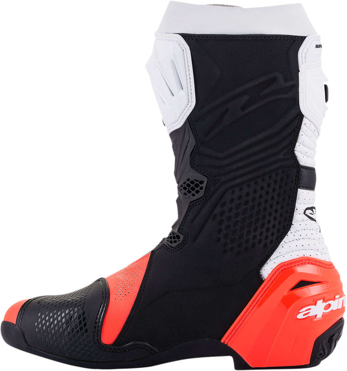 Supertech V Boots - Black/Fluo Red/White - US 6 / EU 39