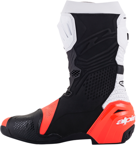 Supertech V Boots - Black/Fluo Red/White - US 6 / EU 39