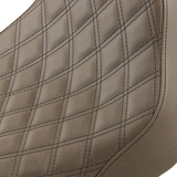 Renegade Solo Seat - Lattice Stitched - Brown - FL \'18-\'20 2018 - 2020