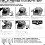 Lane Splitter Shield - Pinlock® - ProtecTINT