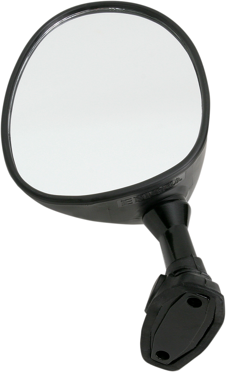 Mirror - Side View - Round - Black - Right 1989 - 1999