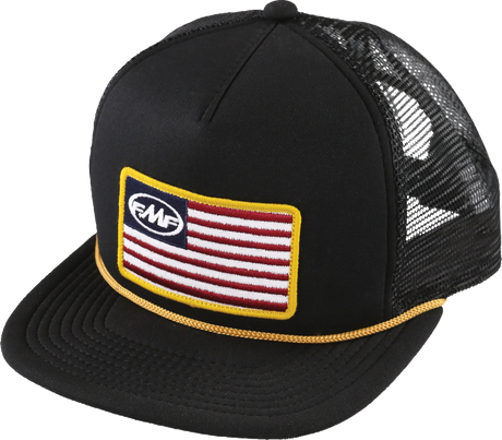 Stars & Bars Hat - Black - One Size