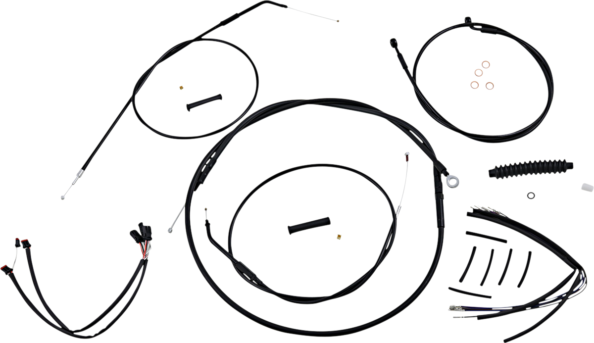 Control Cable Kit - XR - Black 2014 - 2022