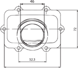 Carburetor Mounting Flange - Ski-Doo 2003 - 2007