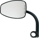 Clamp-On Utility Mirror - Tear Drop - Black