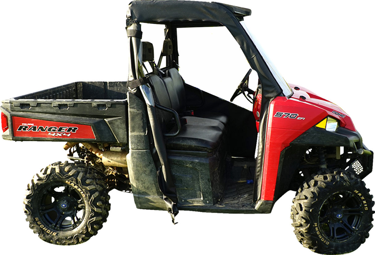 Full Doors And Rear Window - Black - Polaris Ranger 2011 - 2016