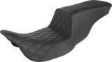 Tour Step-Up Seat - Front Lattice Stitch - Black - FL \'08-\'22 2008 - 2022